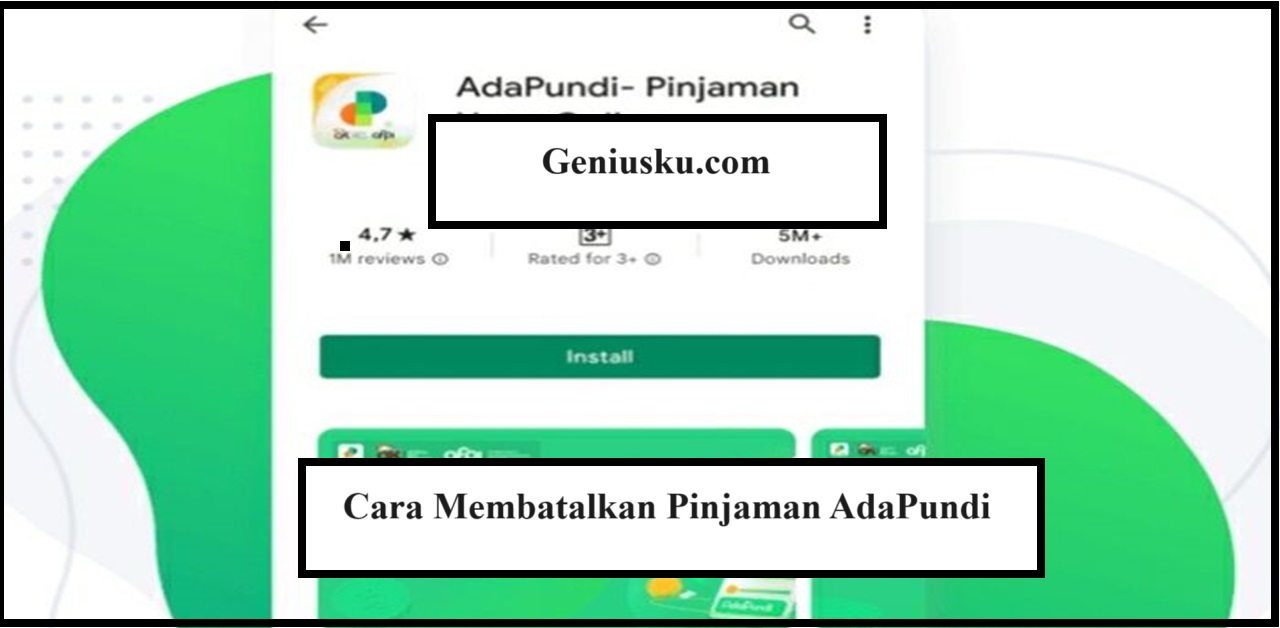 Membatalkan Pinjaman AdaPundi