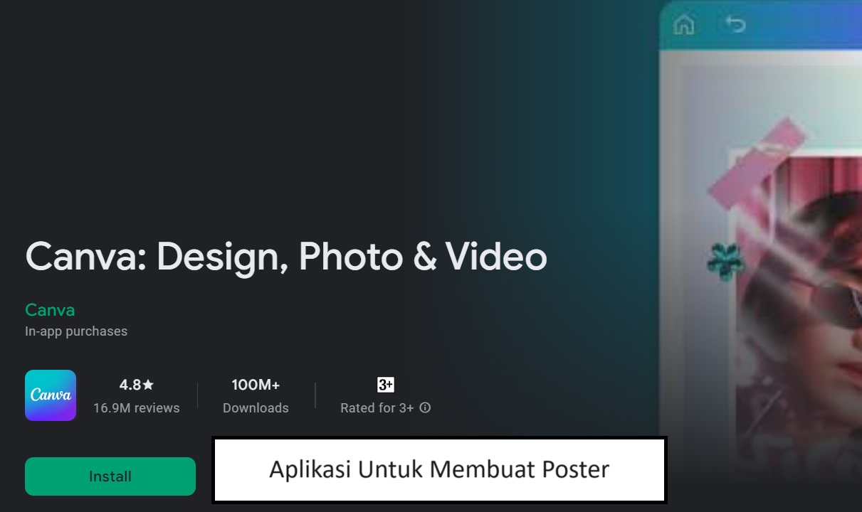 aplikasi untuk membuat poster di hp