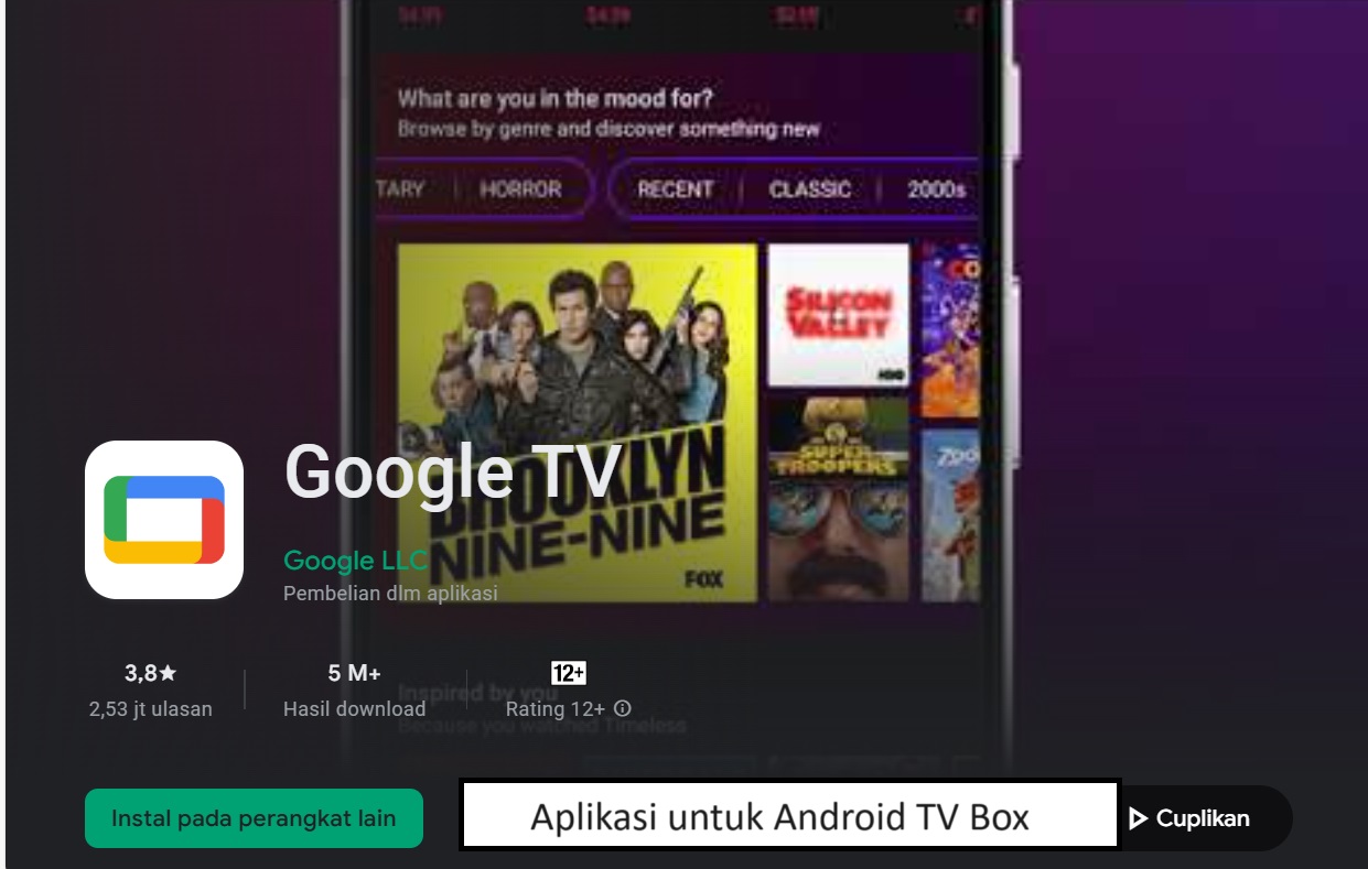 aplikasi untuk android tv box