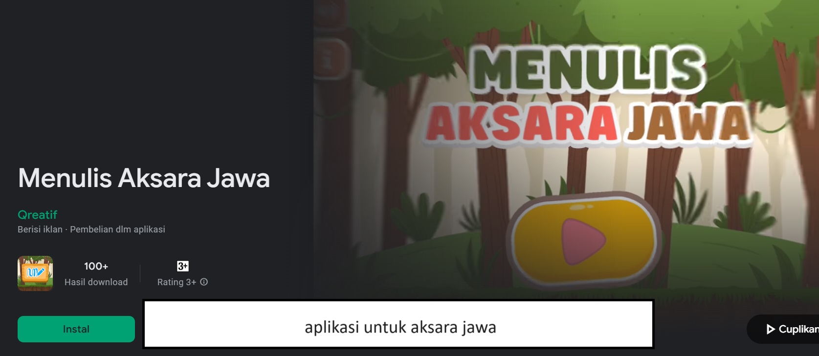 aplikasi untuk aksara jawa