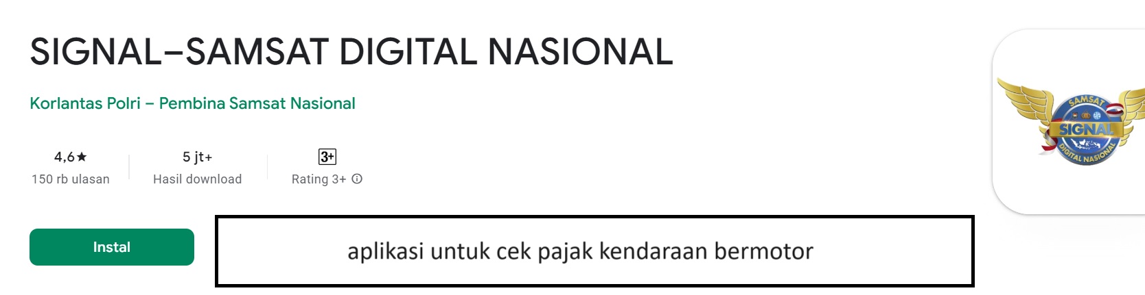 aplikasi untuk cek pajak kendaraan bermotor