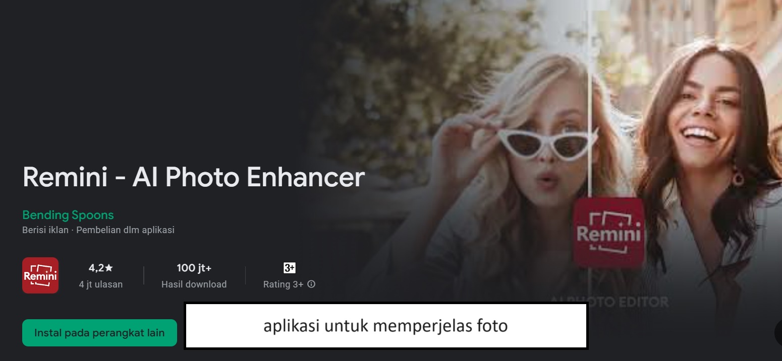 aplikasi untuk memperjelas foto