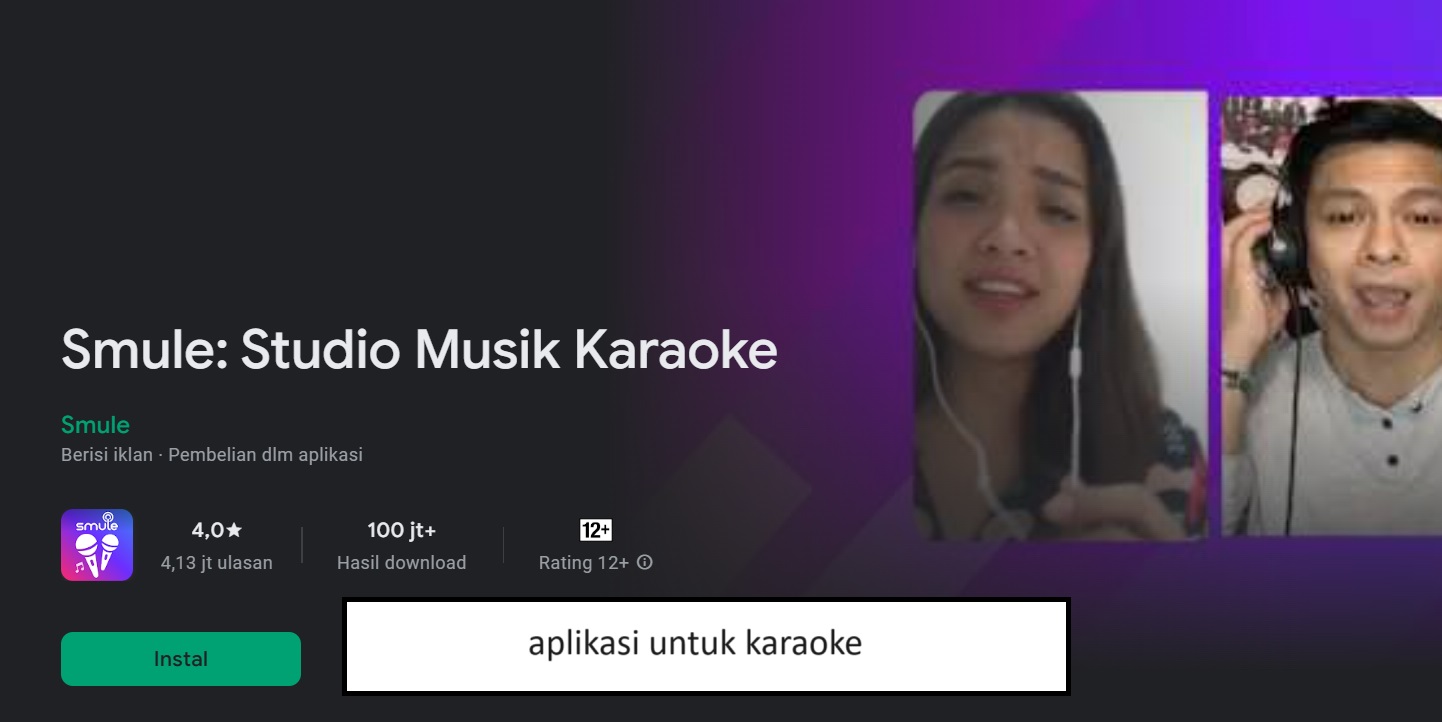 aplikasi untuk karaoke