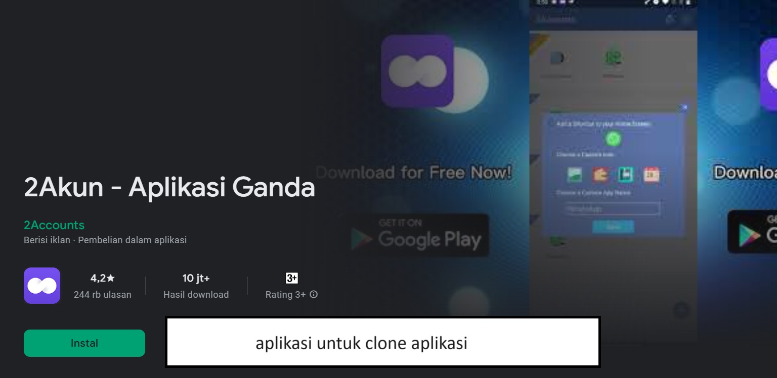 aplikasi untuk clone aplikasi