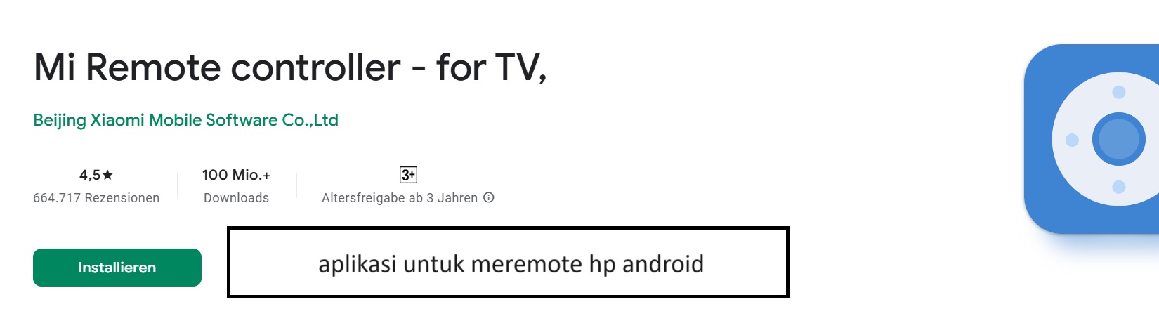 aplikasi untuk meremote hp android