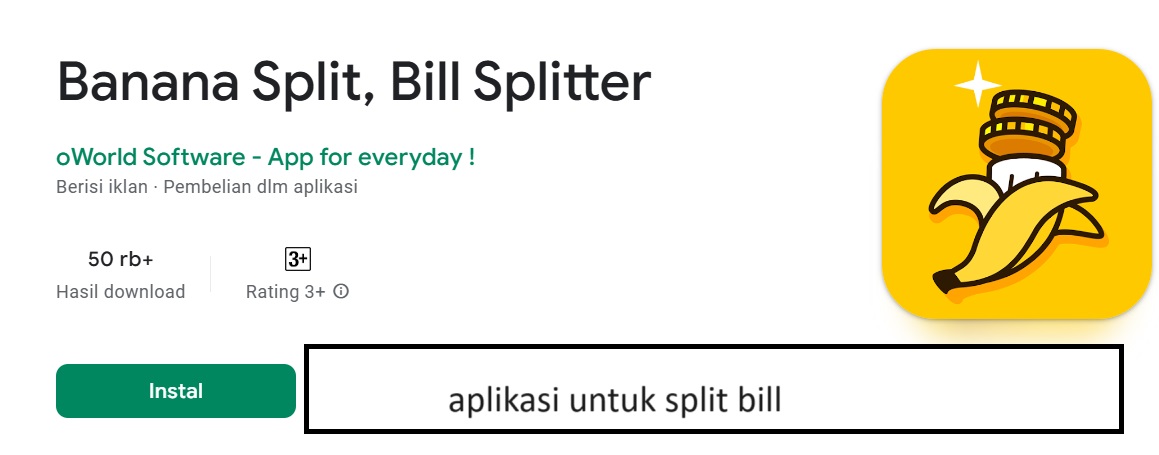 aplikasi untuk split bill