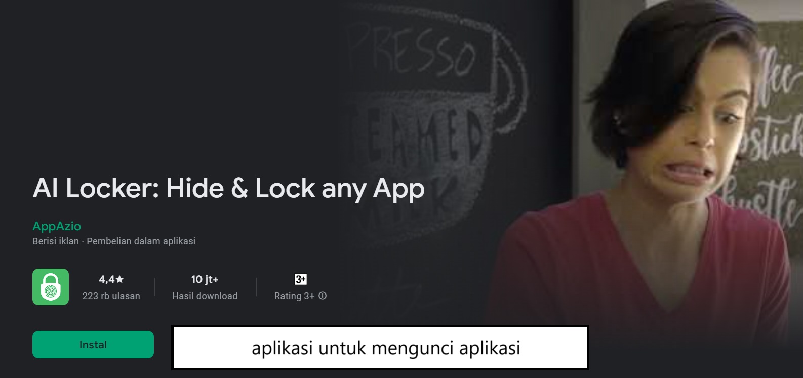 aplikasi untuk mengunci aplikasi