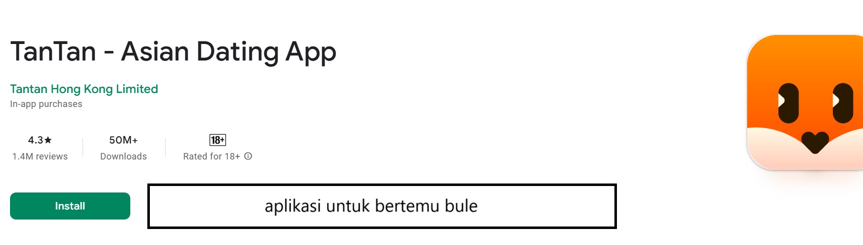 aplikasi untuk bertemu bule