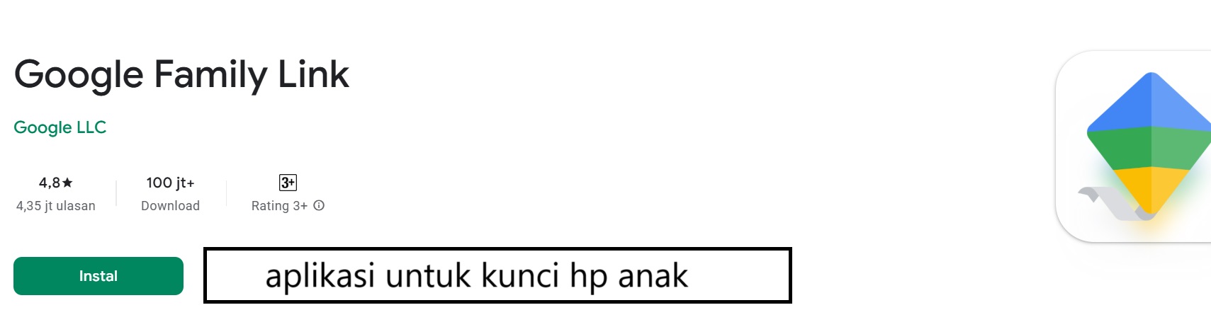aplikasi untuk kunci hp anak