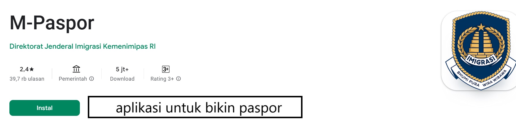 aplikasi untuk bikin paspor