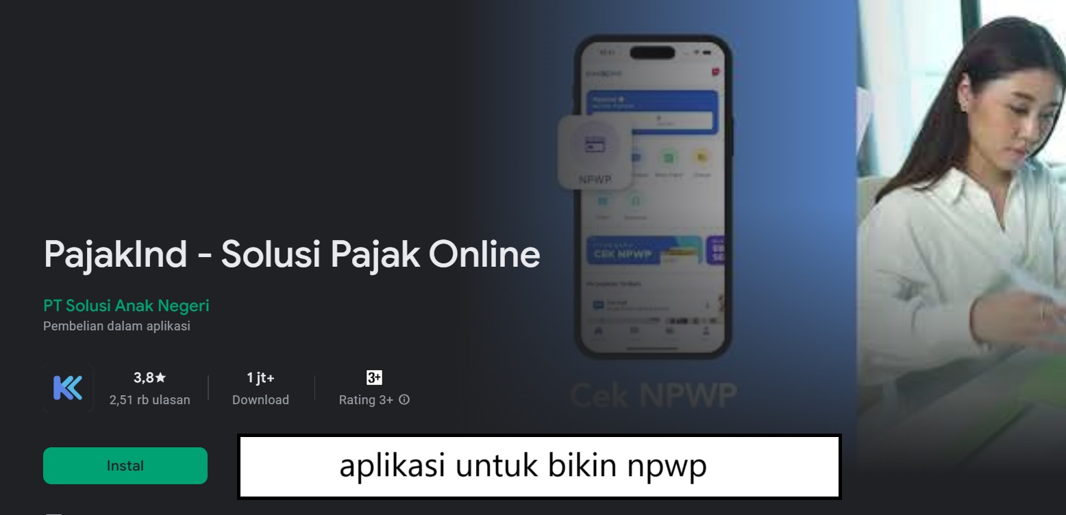 aplikasi untuk bikin npwp